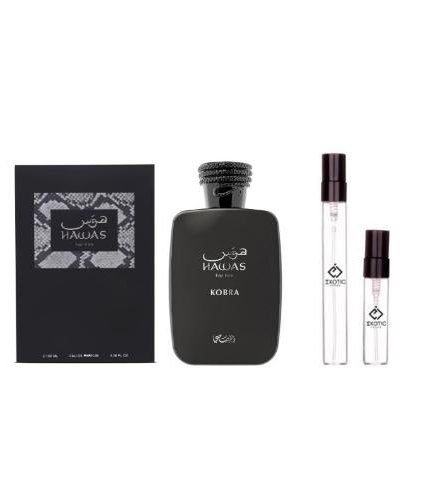 Rasasi Hawas Kobra EDP Travel Size Decants