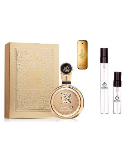 Lattafa Fakhar Gold EDP (One Million) Travel Size Decants