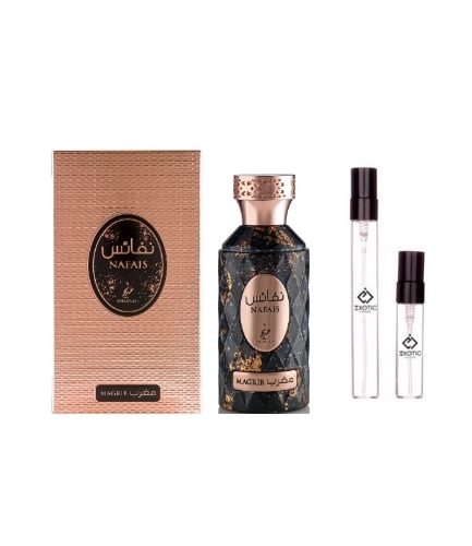Khadlaj Nafais Magrib Eau de Parfum Travel Size Decants
