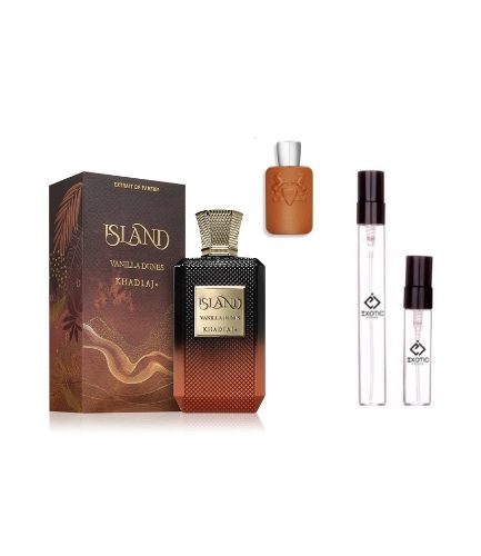 Khadlaj Island Vanilla Dunes Extrait De Parfum Travel Size Decants
