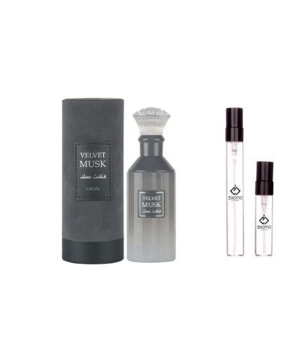 Lattafa Velvet Musk Eau De Parfum Travel Size Decants
