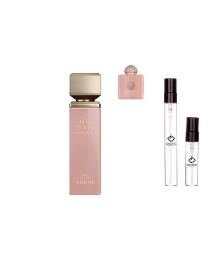 Assaf Miss Gris Intense Eau De Parfum Travel Size Decants