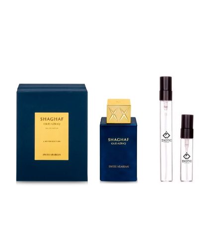 Swiss Arabian Shaghaf Oud Azraq Eau De Parfum Travel Size Decants